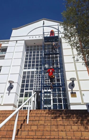 Commercial Renovation project, Fourways Golf Estate, Environmental Pro Construction