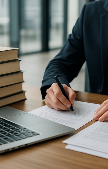 Trainer delivering an engaging online session to healthcare workers on their laptops.