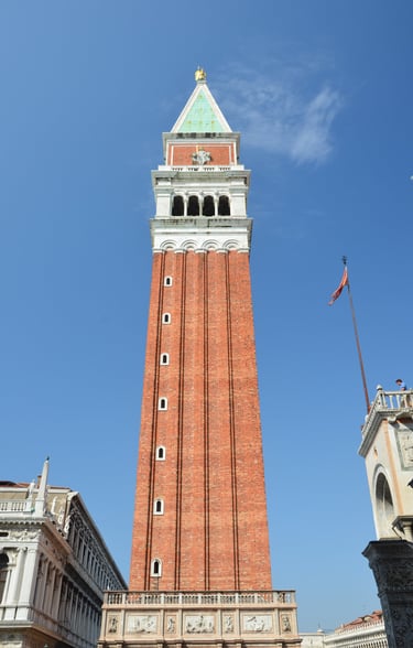 St. Mark's Campanile in Venice, Italy