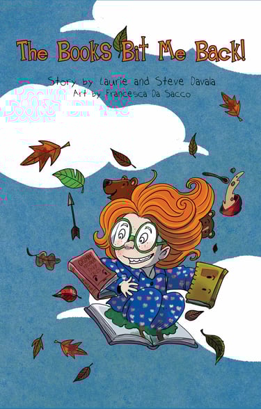 A new book! This time, the books are out for a little revenge! 