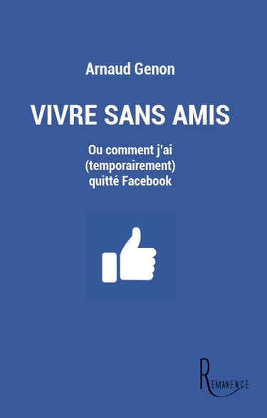 Couverture Vivre sans amis Arnaud Genon