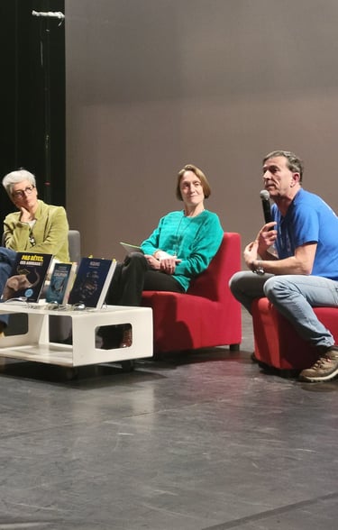 alain surina fabienne delfour christelle clamens battle dauphin requins shark education club