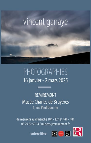 expostion de photographies de Vincent Ganaye au musée de Remiremont, 2025