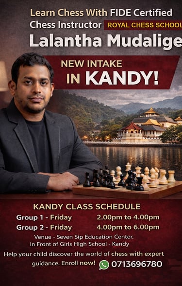 Kandy Chess Class, Sri Lanka 