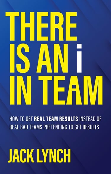 There is an I in Team Front Book Cover