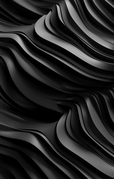 a black and white photo of a wavy, wavy, wavy, wavy, wavy