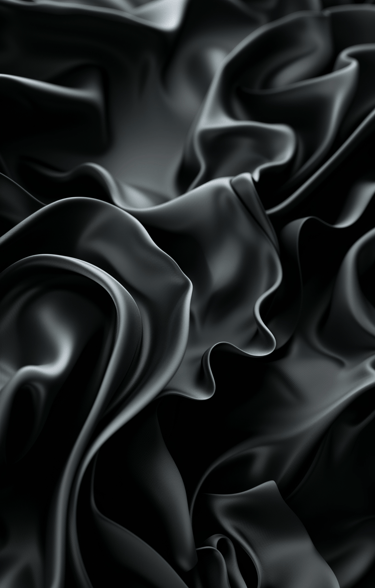 a black and white silky background