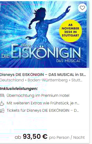 Travelcircus Musical Die Eiskönigin