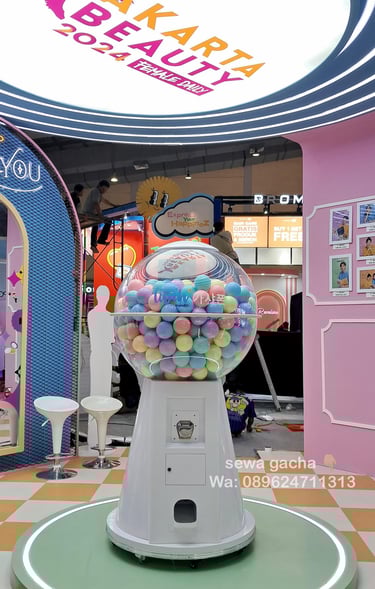 sewa mesin gachapon jumbo indonesia