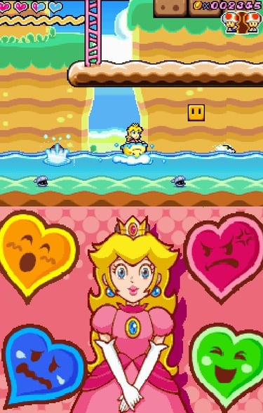 Super Princess Peach - Parasol Boating