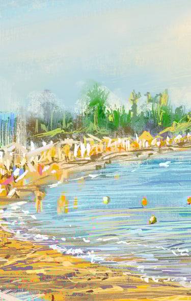 Kos Town - digital postcard