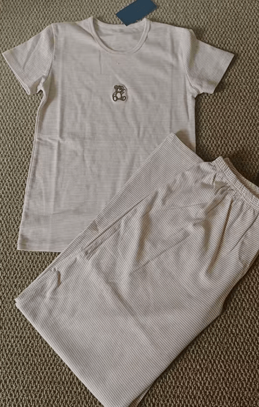 aliexpress brandy melville t-shirt and pants pajama set