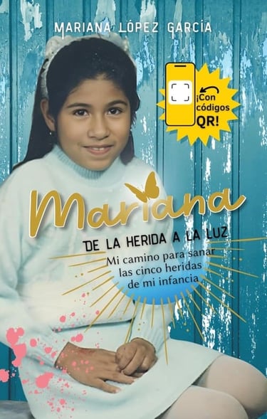Libro mariana de la herida a la luz por Mariana Lopez Garcia
