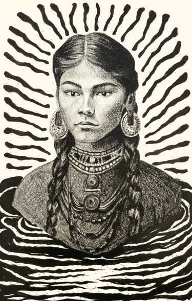 human symbole amerindien