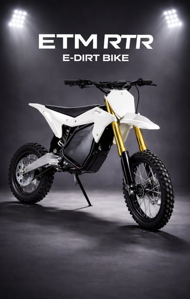 ETM RTR Electric Dirt Bikes For Sale