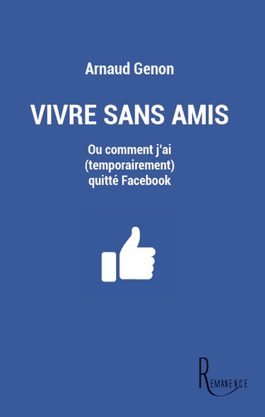Couverture Vivre sans amis Arnaud Genon
