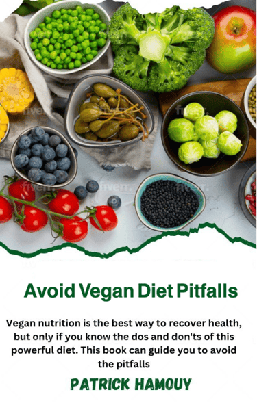 Avoid Vegan diet pitfalls book for sale