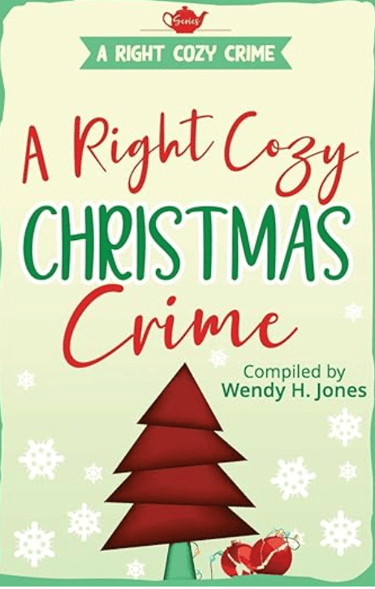 This is a book cover with the title A Right Cozy Christmas Crime