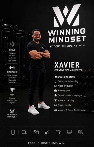 Luxury fitness branding and creative media leadership