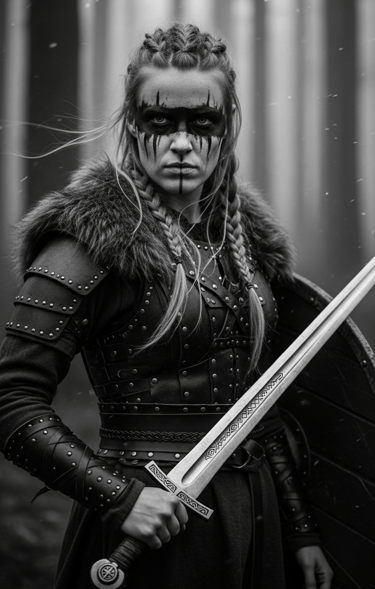 Fierce Shield maiden