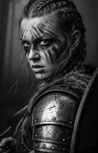 Fierce Shield maiden