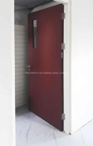 Pintu solid wood panel finishing mowilex A