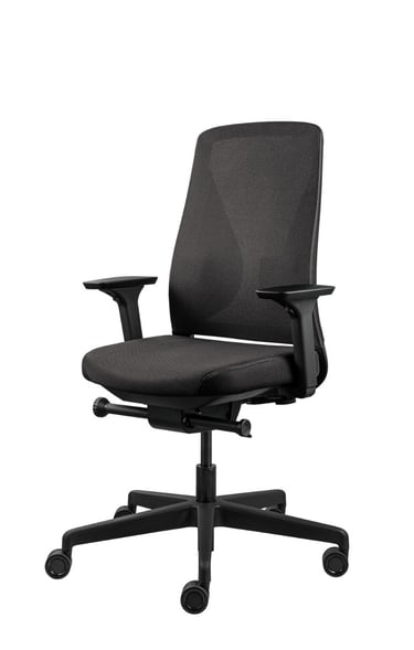 Sensit T150, ergonomic designed, following BIFMA standard, synchron dynamic backrest, armrest adj.