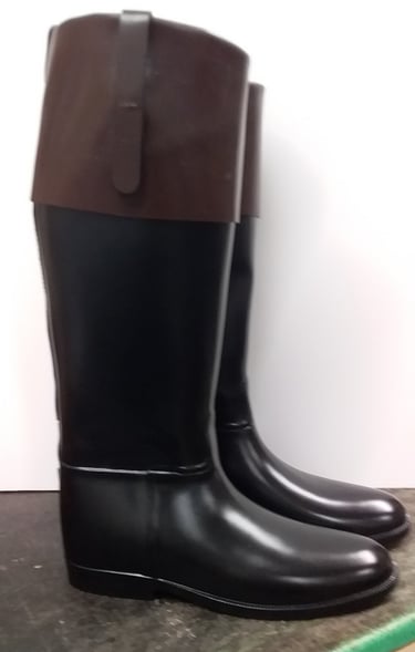 Mahagony Leather hunting tops