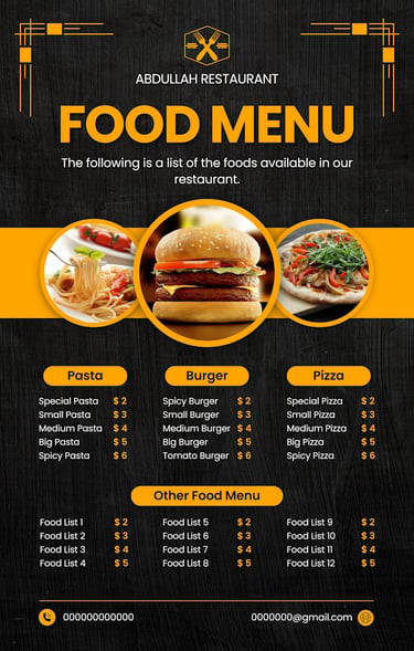 AvantiRed fabrica cartas menu personalizadas