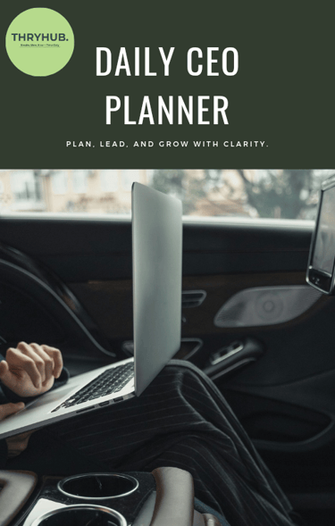 Daily CEO Planner: Ultimate Productivity Planner for Entrepreneurs.