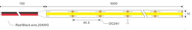 520leds/m 14W To-Led Lights