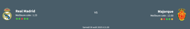 pronostic real madrid majorque pronostic majorque et real madrid matchs de real madrid rcd majorque 