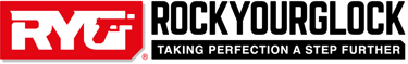 a rock your block logo with the words rock your block