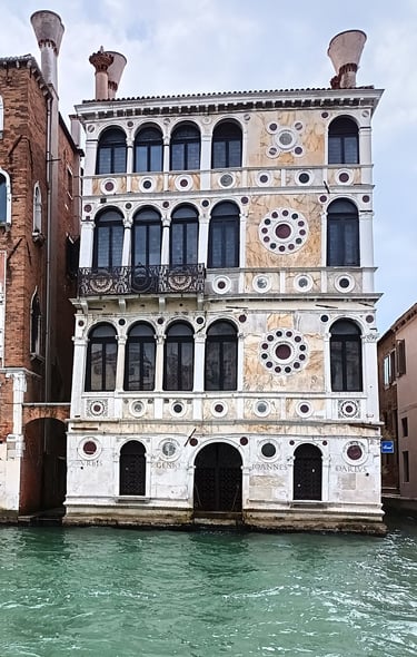 Palazzo Dario on Canale Grande of Venice - 