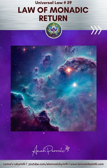 Spiritual Law, Universal Law, the law of Monadic Return
