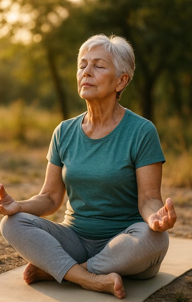 Dýchejte pro lepší život 5 starodávných technik pro přirozené snížení stresu po 60. roce života