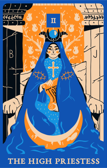 The High Priestess Tarot Card