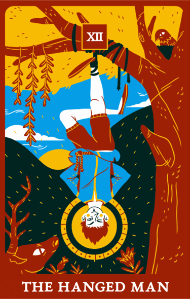 The Hanged Man Tarot Card