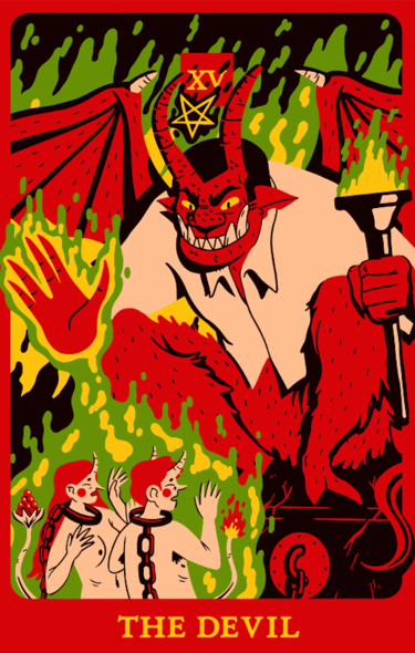 the devil tarot card