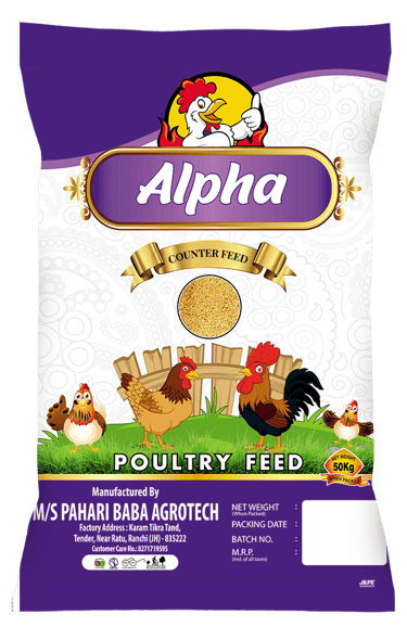 Poultry counter feed for layers and broilers India
