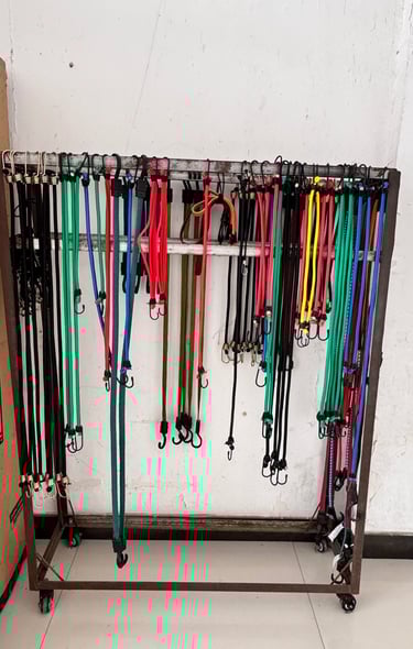 storing bungee cords