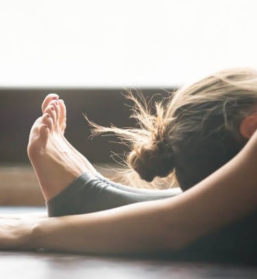 stretching, assouplissement, retour au calme