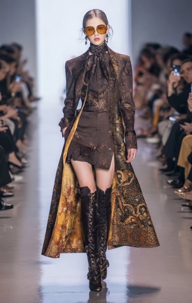 high fashion hair and makeup with New York Fashion Week 