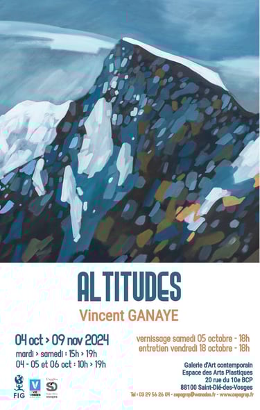 exposition Altitudes - FIG 2024 - Festival international de géographie