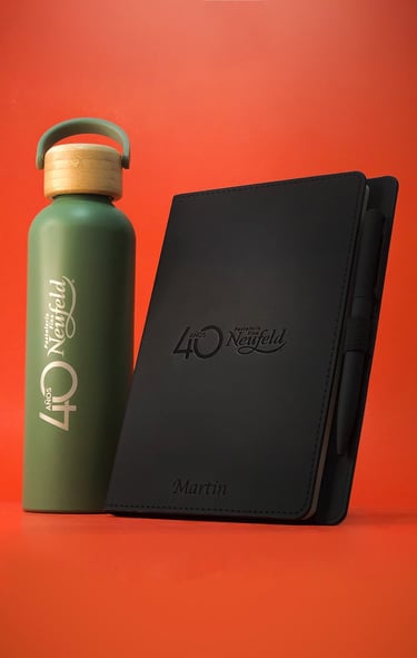 Obsequio personalizado para la marca Neufeld