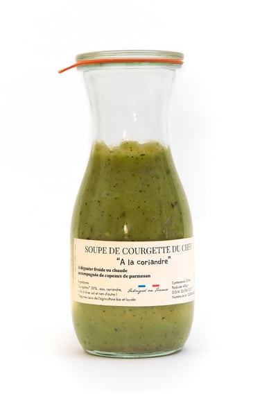 L'Amour Conserve - Soupe de courgettes du chef