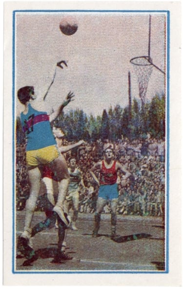 1956 Ferca #93 Deportes Baloncesto Basketball Card