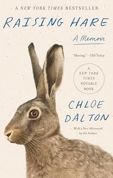 Book Cover -  Raising Hare by Chloe Dalton