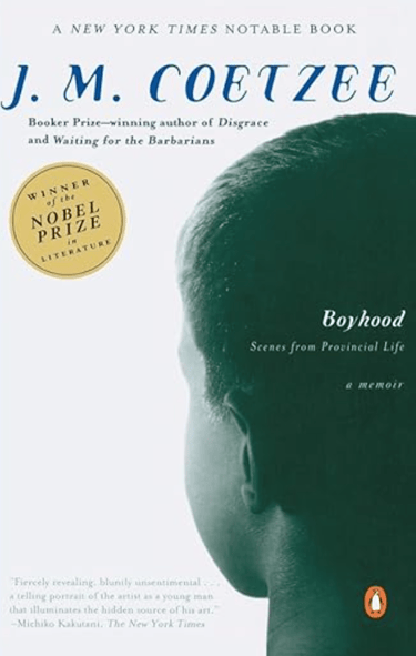 Book Cover - Boyhood by J.M. Coetzee
