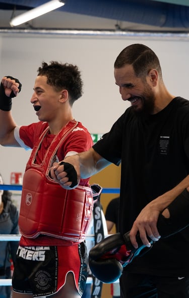séance photo compétition boxe thaï